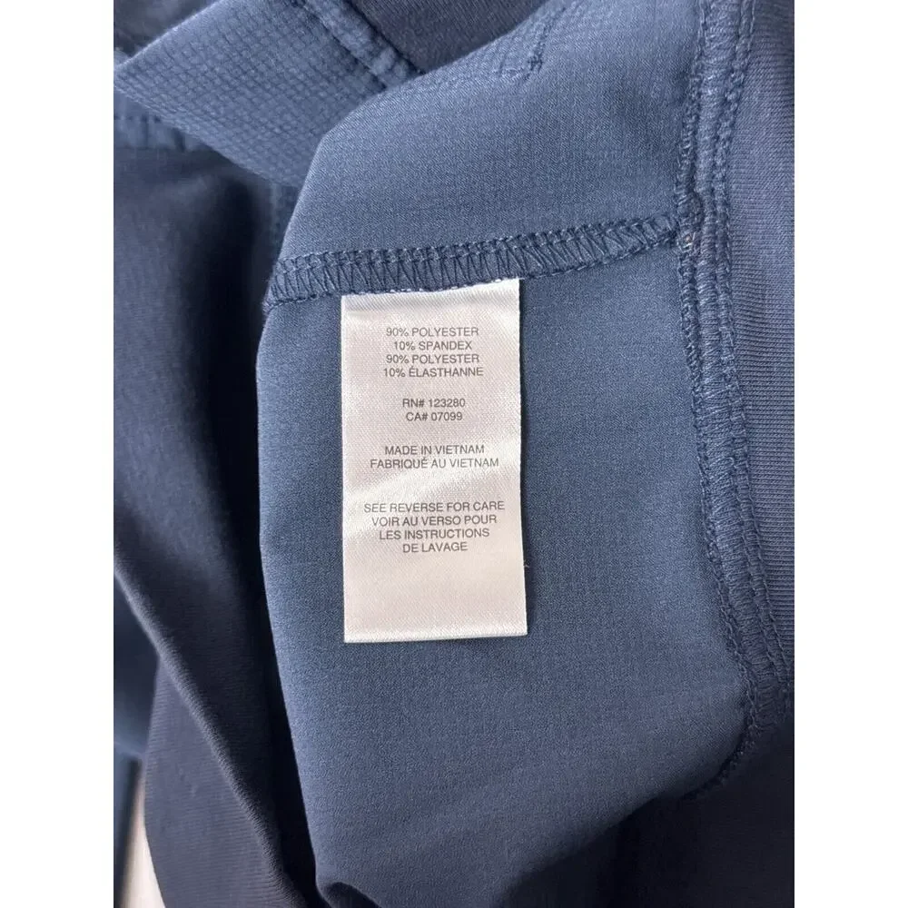 Travis Mathew Jacket Small Mens Wanderlust Hoodie Blue Full Zip